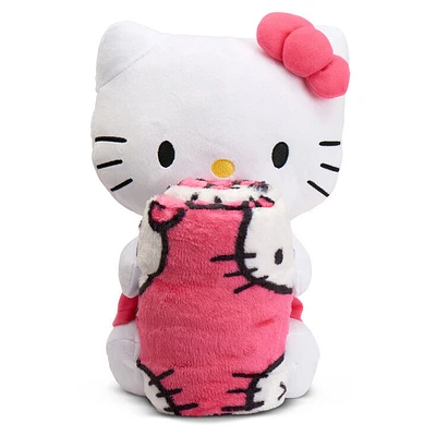 Hello Kitty® Hugger Pillow & Silk Touch Throw Set