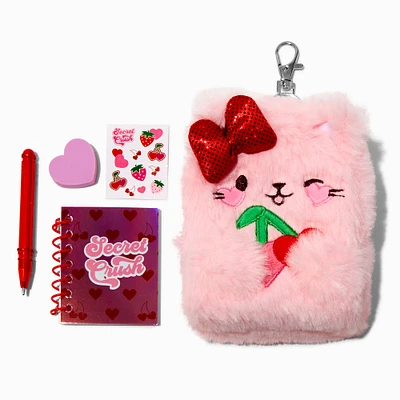 Valentine's Day Cat 4'' Backpack Stationery Set