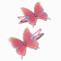 Claire's Club Butterfly Snap Hair Clips