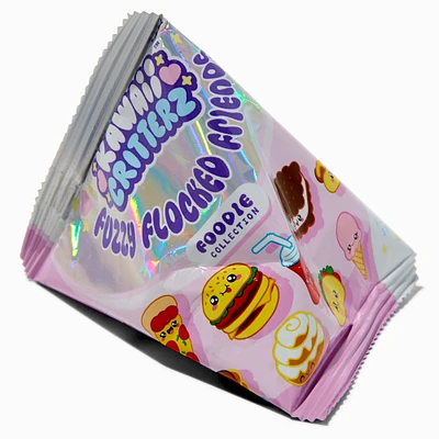 Kawaii Critterz™ Fuzzy Flocked Friends Foodie Collection Blind Bag - Styles Vary
