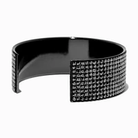 Hematite Glitter Cuff Bracelet