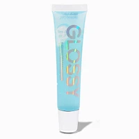 Clear Blue Glossy Lip Gloss