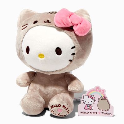 Pusheen® x Hello Kitty® Medium Plush Toy - Gray