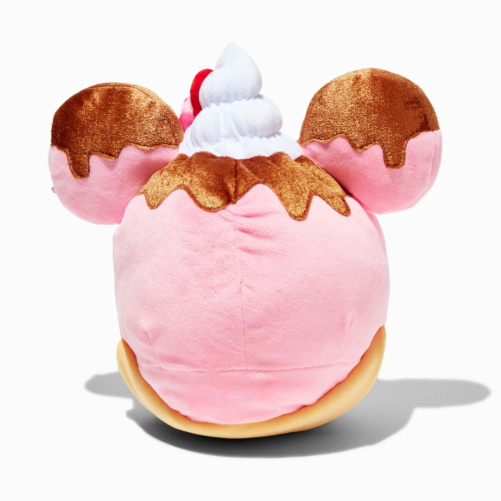 Disney Munchlings Squeeze-A-Munch Strawberry Sundae Waffle Bowl Minnie Mouse 10'' Plush Toy