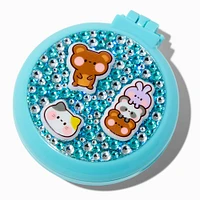 Squish 'Em Critters Bling Pop-Up Hair Brush