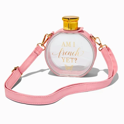 "Am I French Yet?" Canteen Crossbody Water Bottle