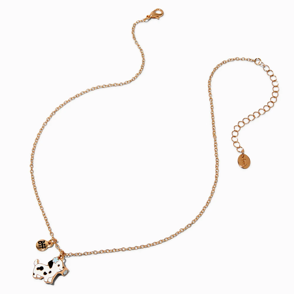 Best Friends Dalmatian Pendant Necklace Set - 2 Pack