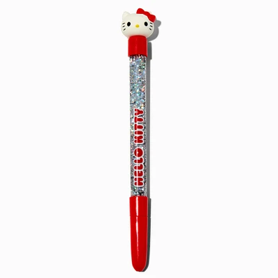 Hello Kitty® 50th Anniversary Claire's Exclusive Red Glitter Pen