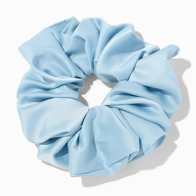 Giant Light Blue Hair Scrunchie