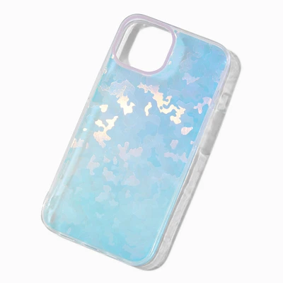 Holographic Blue Wavy Phone Case - Fits iPhone® 13/14/15