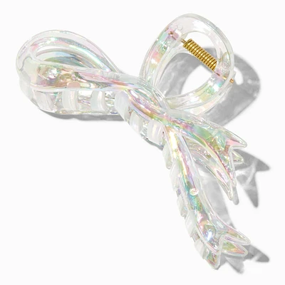 Clear Bow Hair Claw