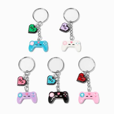 Best Friends Video Game Controller Keychains - 5 Pack