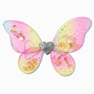 Claire's Club Pastel Glitter Shaker Wings