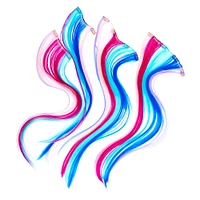 Mermaid Faux Hair Clip In Extensions - 4 Pack