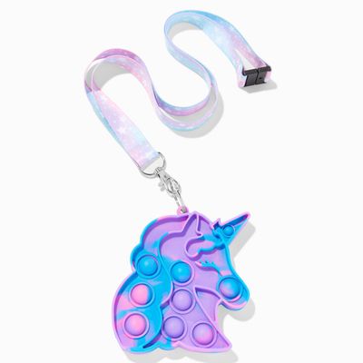Unicorn Popper Lanyard Fidget Toy