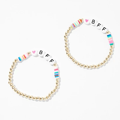 Best Friends Beaded Stretch Bracelets - 2 Pack