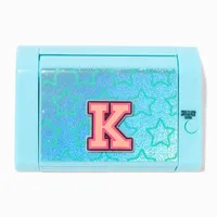 Initial Varsity Lip Gloss Keychain - K