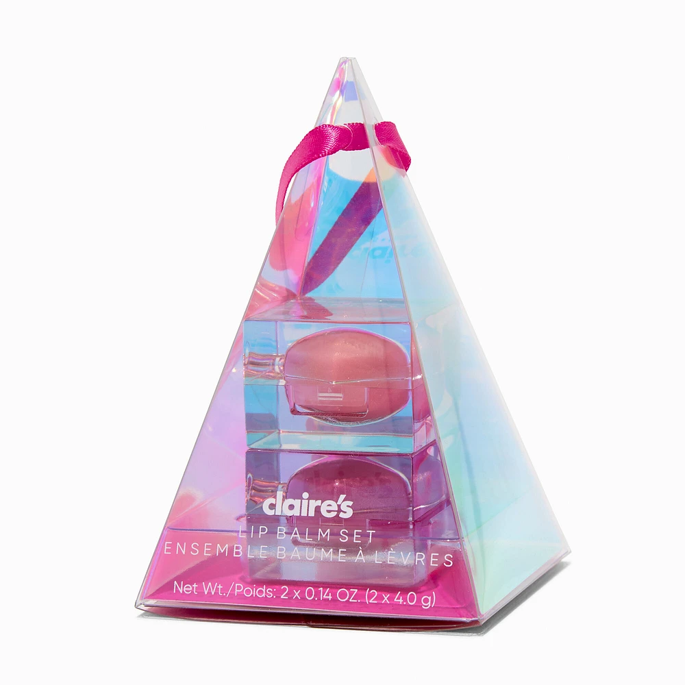 Pink & Lilac Ornament Lip Balm Set - 2 Pack