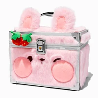 Strawberry Bunny Furry Lock Box