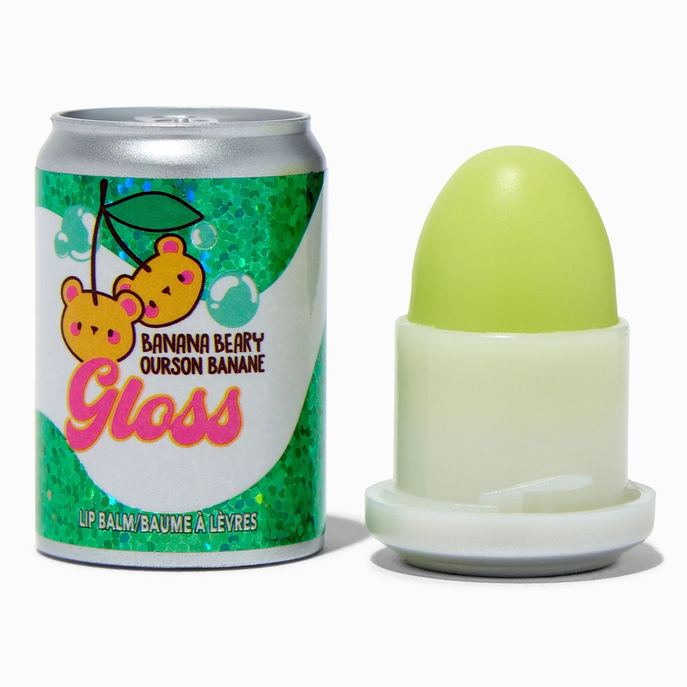 Banana 'Beary' Soda Can Lip Balm