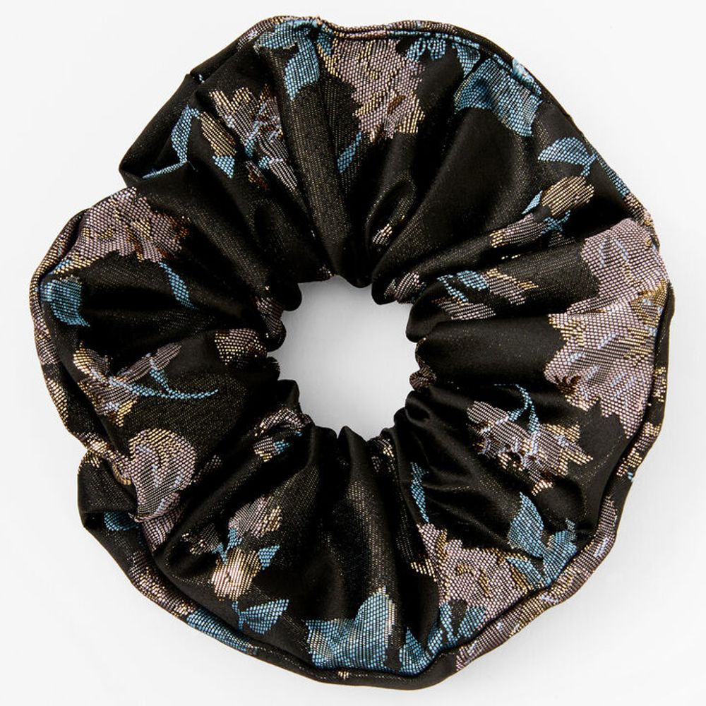 Claire's Small Pleated Scarf Hair Scrunchie