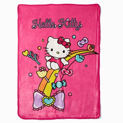 Hello Kitty® Hello Dreams Micro Raschel Throw Blanket