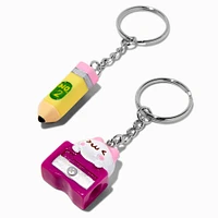 School Supplies Best Friends Keychains - 5 Pack