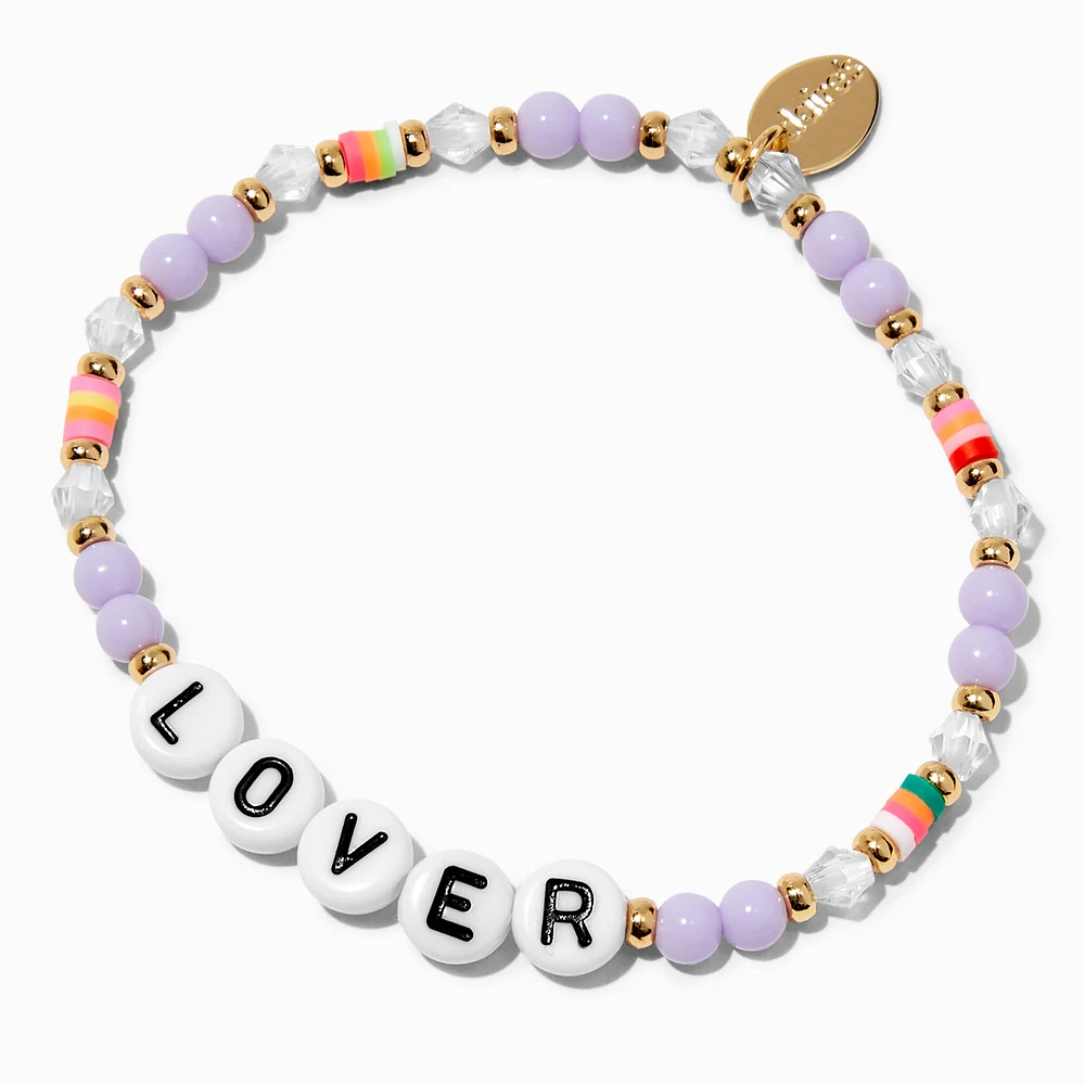 ''Lover'' Beaded Stretch Bracelet