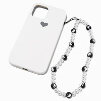 Yin Yang Beaded Phone Wrist Strap