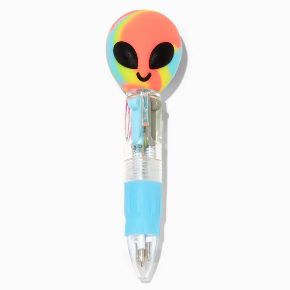 Mini Tie Dye Alien Multicolored Pen
