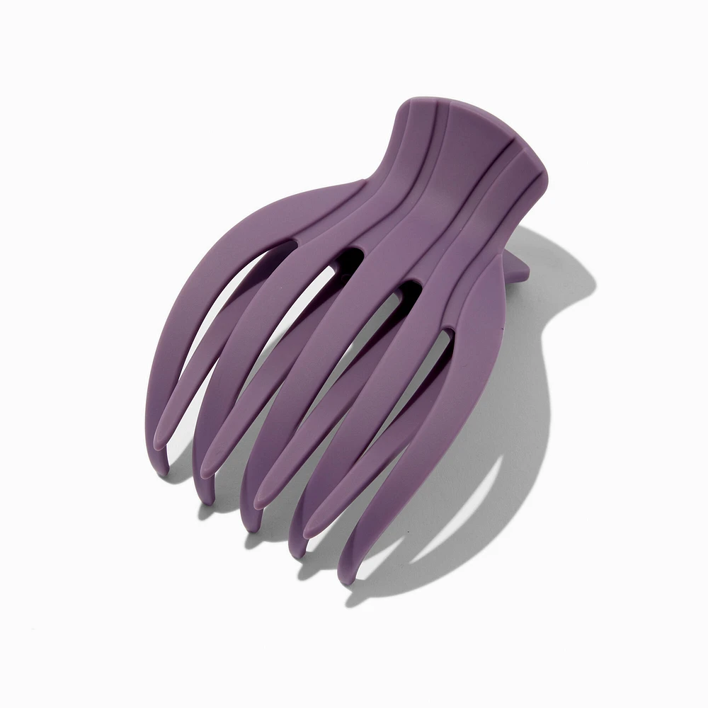 Matte Plum XL Yoga Hair Claw