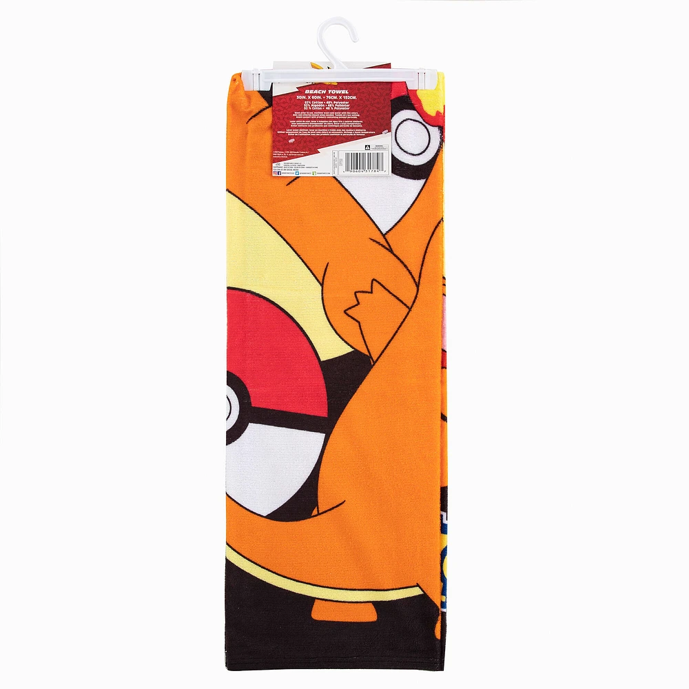 Pokémon™ Hot Char Beach Towel (ds)