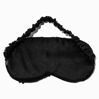 Black Floral Sleeping Mask