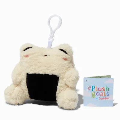 Cuddle Barn® Plush Goals 4'' Riceball Plush Bag Clip