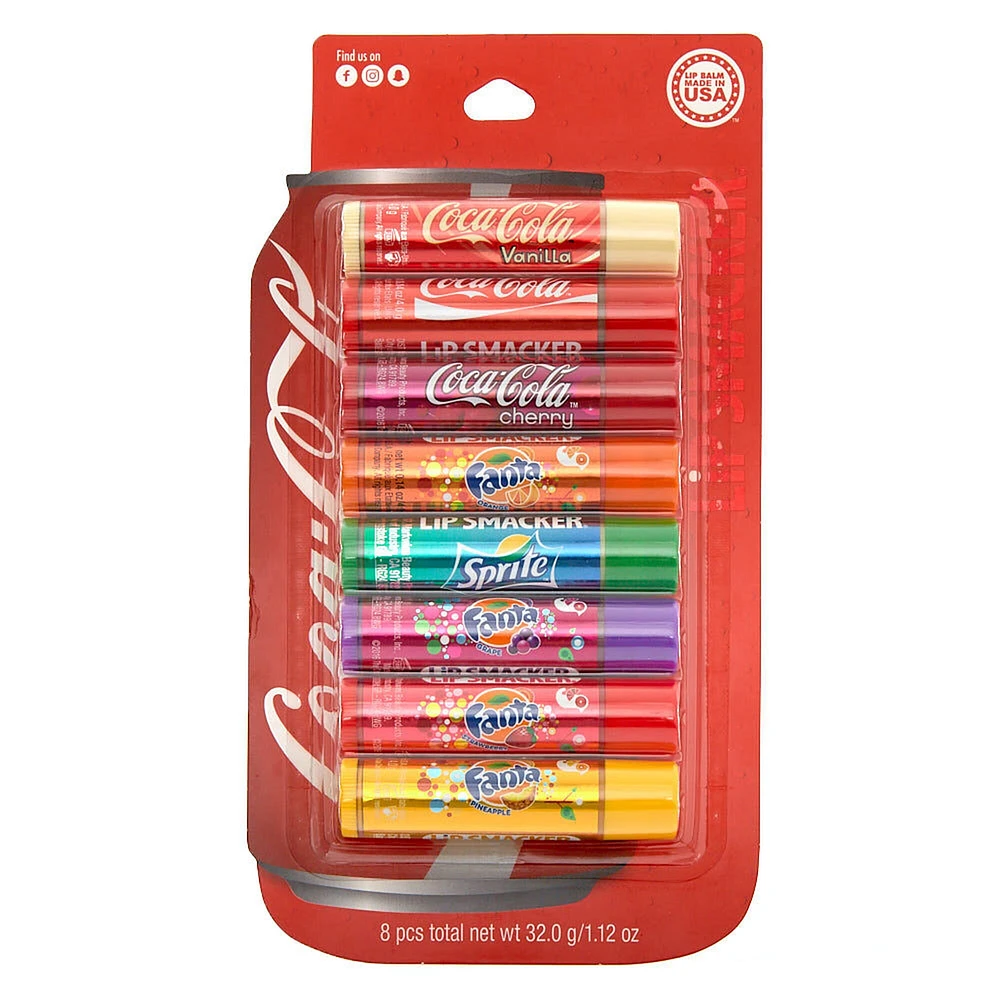 Lip Smacker® Coca-Cola® Drinks Lip Balm Set - 8 Pack