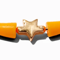 Yellow Star Silicone Bracelet