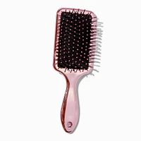 Bright Pink Glam Paddle Hair Brush