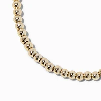 Claire's Club Gold-tone Beaded Stretch Bracelet