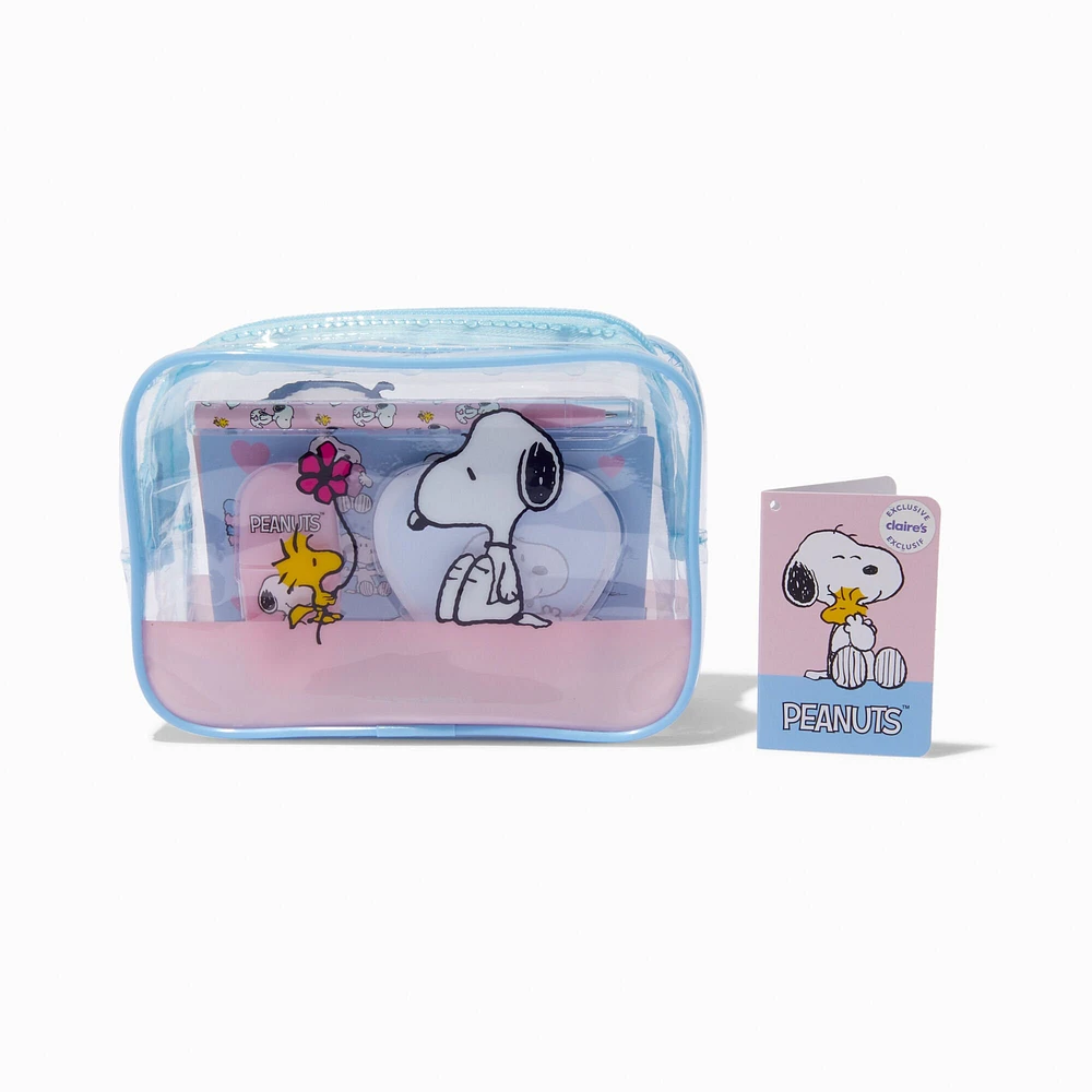 Peanuts™ Claire's Exclusive Stationery Set Pouch - 6 Pack