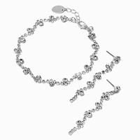 Silver-tone Princess Jewelry Set - 3 Pack