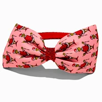 Dr. Seuss™ The Grinch Claire's Exclusive Pink Bow Headband