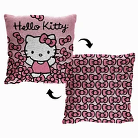 Hello Kitty® Pink Bows Jacquard Pillow (ds)