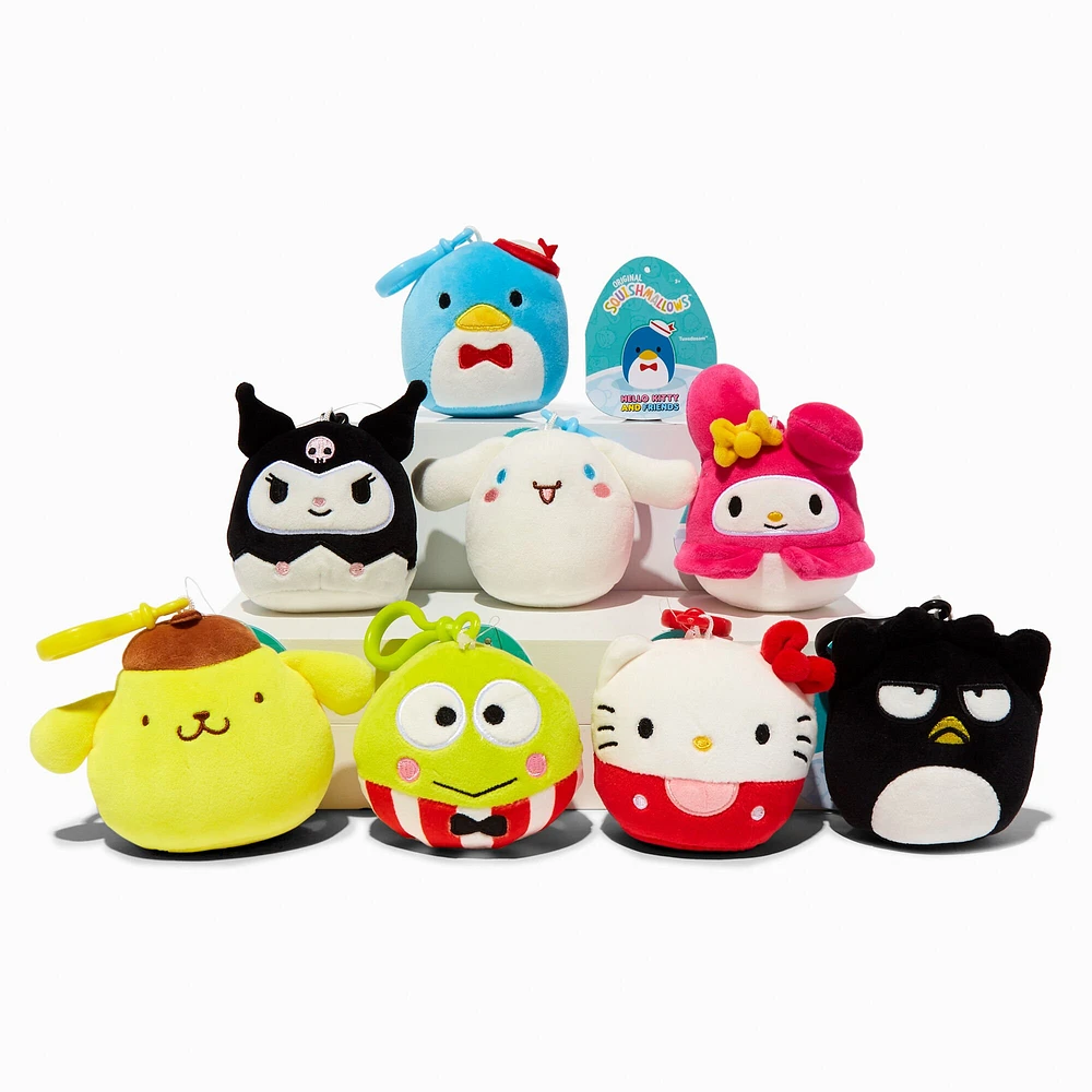 Squishmallows™ Hello Kitty® And Friends Plush Bag Clip - Styles Vary