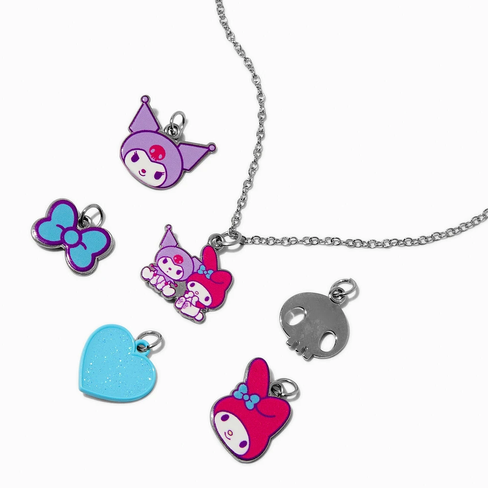 Sanrio® Claire's Exclusive My Melody™ & Kuromi™ Multi Charm Pendant Necklace - 6 Pack