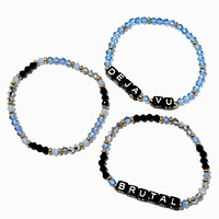 Deja Vu Beaded Stretch Bracelets - 3 Pack