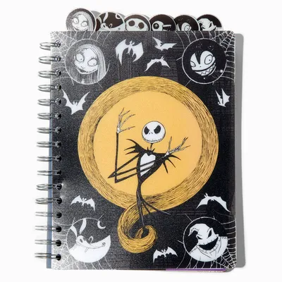 The Nightmare Before Christmas® Tabbed Spiral Notebook