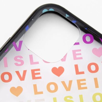 Rainbow 'Love Is Love' Protective Phone Case - Fits iPhone® 11