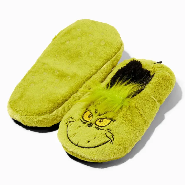 Dr. Seuss™ The Grinch Fuzzy Slipper Socks