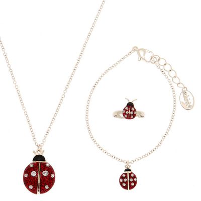 Claire's Club Ladybug Jewellery Set - 3 Pack