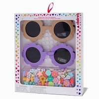 Claire's Club Do-It-Yourself Purple & Tan Sunglasses Kit - 2 Pack